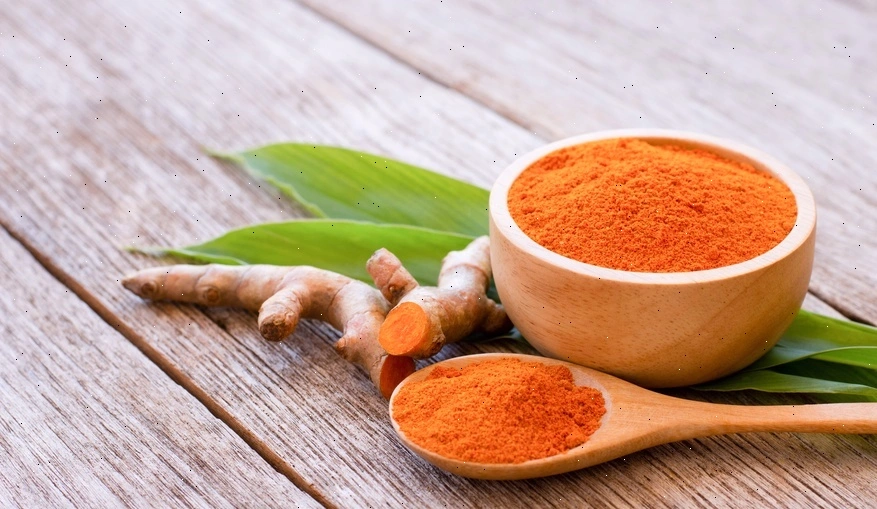 Curcumin powder preparation